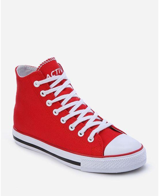 Activ High Top Sneakers - Red