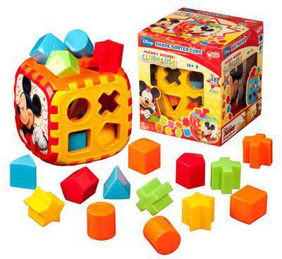 Dede 1955 - Mickey Mouse Shape Sorter Cube