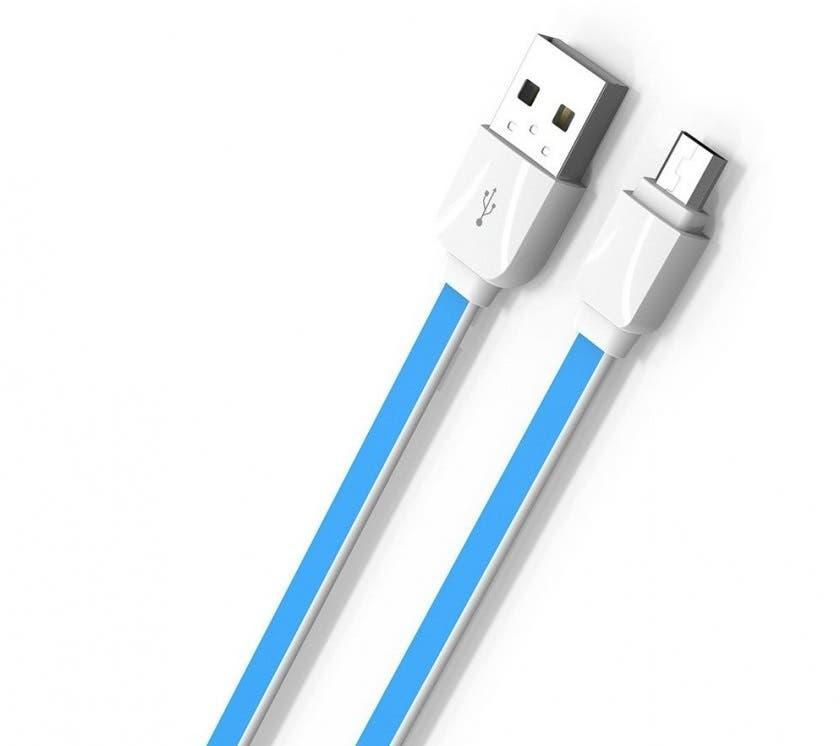 Get Ldnio Micro USB Data Sync Cable, 1 meter - Blue with best offers | Raneen.com