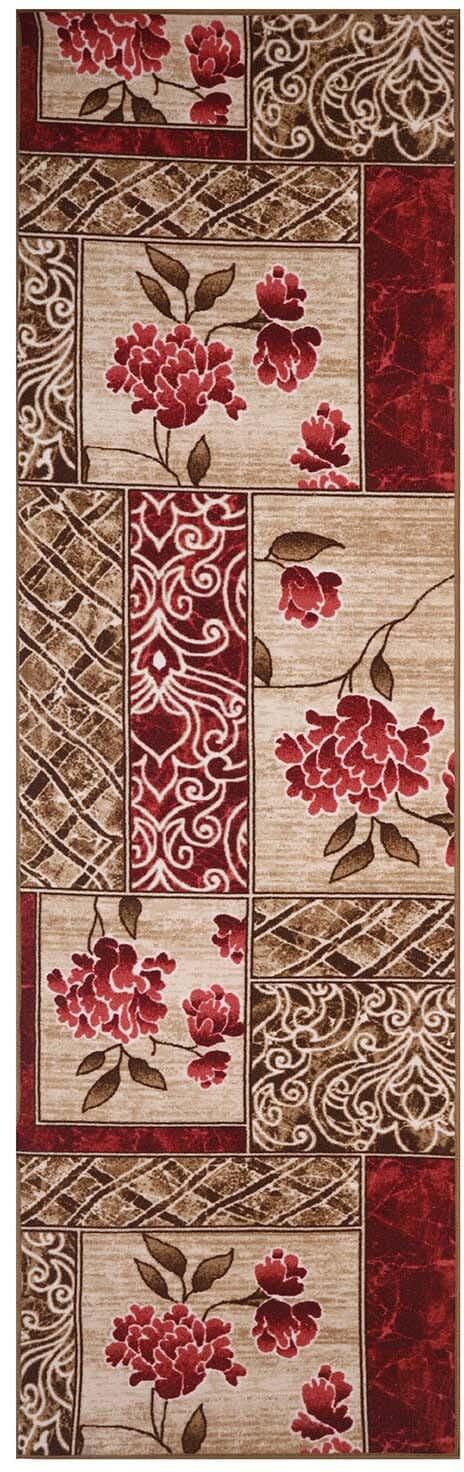 Get Melouk Mac Nylon Carpet, 180×80 Cm - Red with best offers | Raneen.com