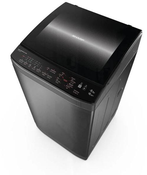 SHARP Washing Machine Top Automatic 9 Kg Pump Dark Silver ES-TN09GDSP