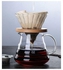Pour Over Coffee Maker Clear 800ml