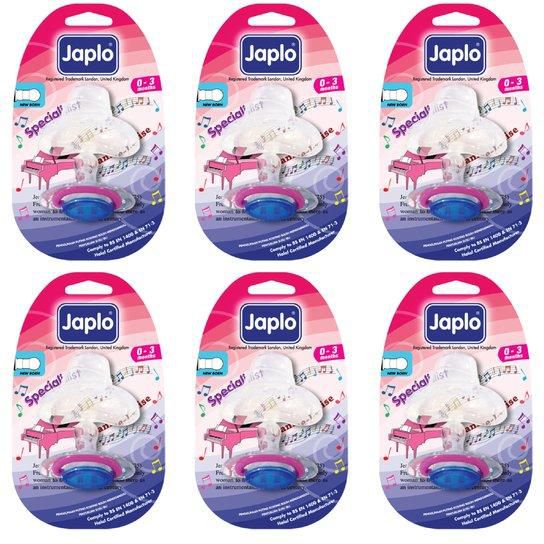 Japlo Specialist Woman Soother New Born 6 Blister Cards