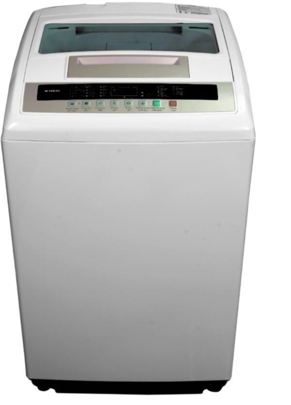 Fresh FTM-102 WC/SC Digital Top Loading 10 Kg Washing Machine - White