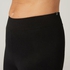 Decathlon Cotton Fitness Cropped Bottoms Fit+ - Black