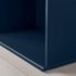 SKRUVBY TV bench, black-blue, 156x38x60 cm - IKEA