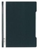 Durable 2570 Clear View Folder with Index Strip Extra Wide A4, Black