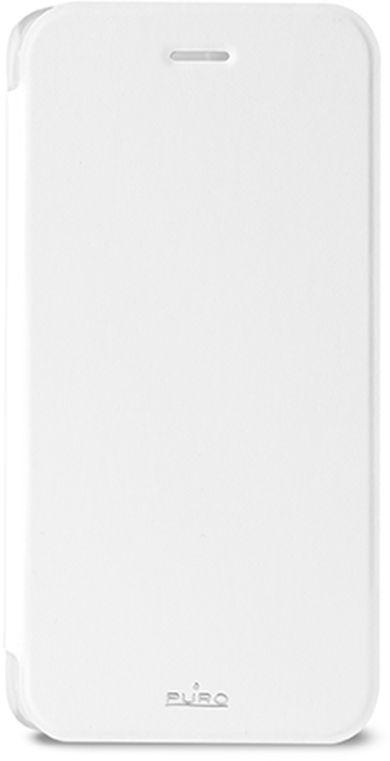 Puro IPC647BOOKCCRYWHI Flip Cover For iPhone 6/6s - White
