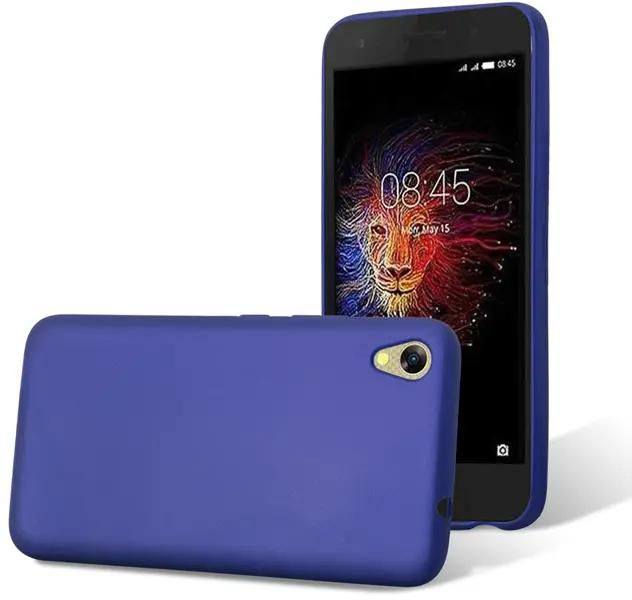 INFINIX HOT 5 Lite (X559) Back Cover - Silicone Rubber Finish Blue