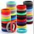 Taha Offer Large Elastic Hair Ties 3 Colors 3 Pieces