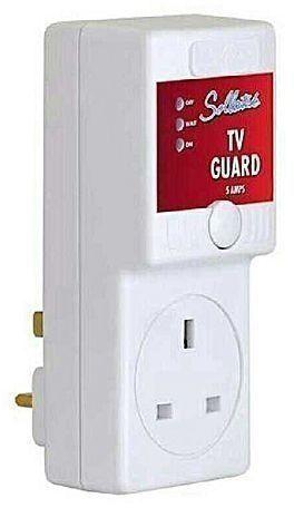 Generic TV Voltage Guard - White.