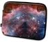Covery Galaxy Pattern Laptop Bag, 17 Inch - Multi Color