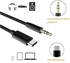 Aux Cable, from USB-C to 3.5mm Male Audio Aux Cable, FOR Android Devices, Black