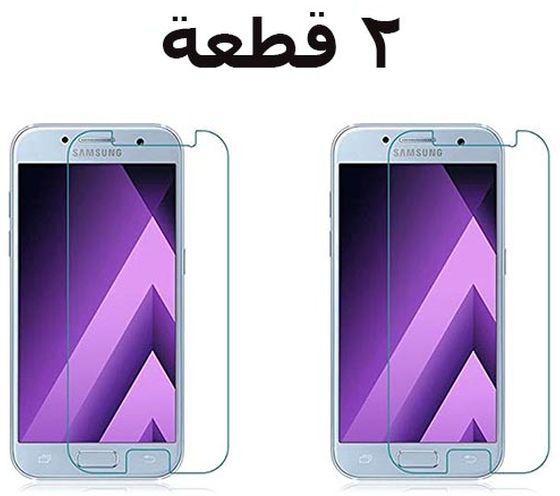 Tempered Glass Screen For Samsung Galaxy A7 2017 -0- Clear