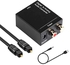 Digital to Analog Audio Converter Adapter Digital Adaptador Optic Coaxial RCA Toslink Signal to Analog Audio Converter RCA