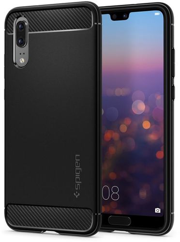 Rugged Armor Case for Huawei P20 (Black)