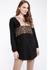 Defacto Woman Regular Fit Knitted Long Sleeve Knitted Tunic - Black