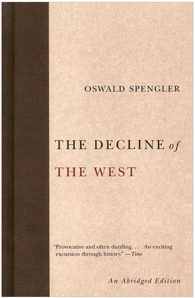The Decline Of The West Paperback