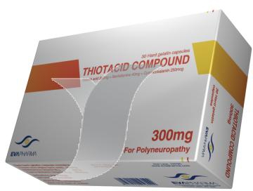 THIOTACID COMP. 300MG 20/CAP