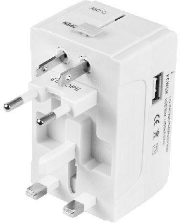  4 In 1 Universal USB Charger Travel Adaptor