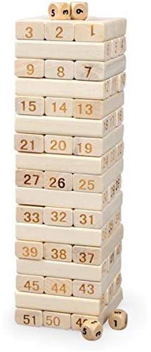 Stacked High Building Blocks Adult And Children Parent-child Board Game Toys68652_ with one years guarantee of satisfaction and quality