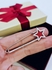The Red Star Zirconia Brooch And Clothes Pin