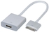 Dock Connector to AV TV HDMI HDTV Adapter Cable for iPad 2 3 iphone 4 4S 1080P White
