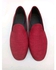 PHOELIX FASHIONS Maroon Fashion Ankara Loafers.