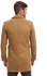 BELLFIELD TAILORED Tan Wool Trench Coat For Men