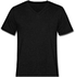 Fashion Plain Black V-Neck T-Shirt