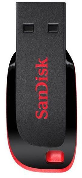 Sandisk 8gb 16gb 32gb 64gb 128gb Usb2.0 U Flash Disk Cz50 Cool Blade Black Red Design Security Encryption Software