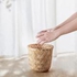 KLYNNON Plant pot, handmade bamboo, 24 cm - IKEA