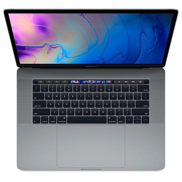 Latest Apple MacBook Pro MR942 with Touch Bar and Touch ID Laptop -8th Gen-Intel Core i7,2.6Ghz, 15.4-Inch, 512GB SSD,16GB, 4GB VGA-Radeon Pro 560x, EN-AR Keyboard, macOS, Space Gray, International Version