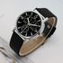 Fashion Three Eye Watches Quartz Men's Watch Blue Glass Belt Watch Men