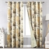Get Makhmal Printed Curtain With Rings, 2 Pieces, 1.30×2.5 cm with best offers | Raneen.com