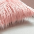 Faux Fur Throw Pillow Case Cushion Cover 18x18inch(45x45cm)