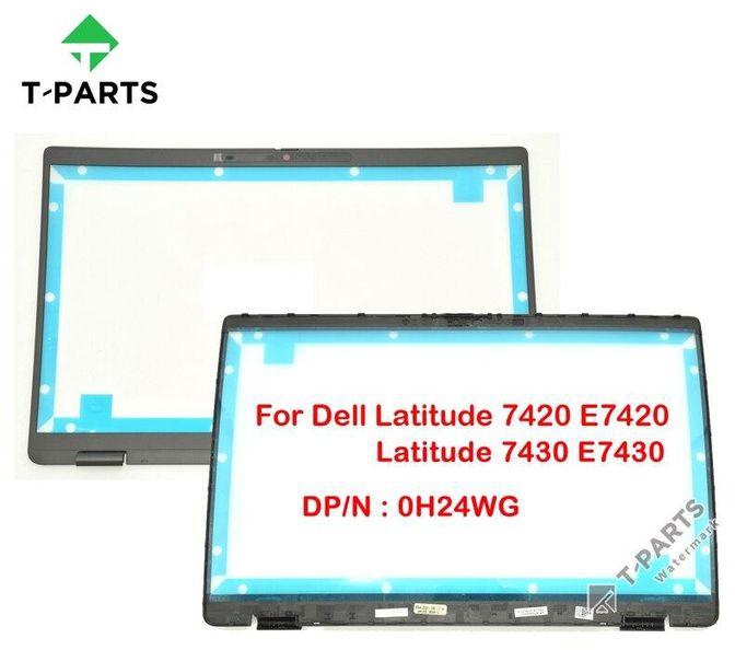 0H24WG H24WG Blk For Dell Latitude 7420 E7420 Latitude 7430 E7430 Laptop LCD Front Bezel Cover Screen Cover B Cover