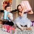 CXPHT Push Bubble Pop Fidget Mini Unicorn Handbag,Key Pouch Small Purse Fidget Sensory Toys Crossbody Handbag Birthday Gift, Silicone Relieve Dimple Toy Kid Adult. (Multicolour)