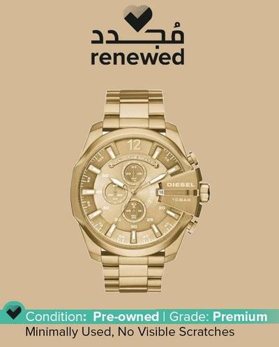 Men's Renewed - Water Resistant Stainless Steel Chronograph Watch DZ4360