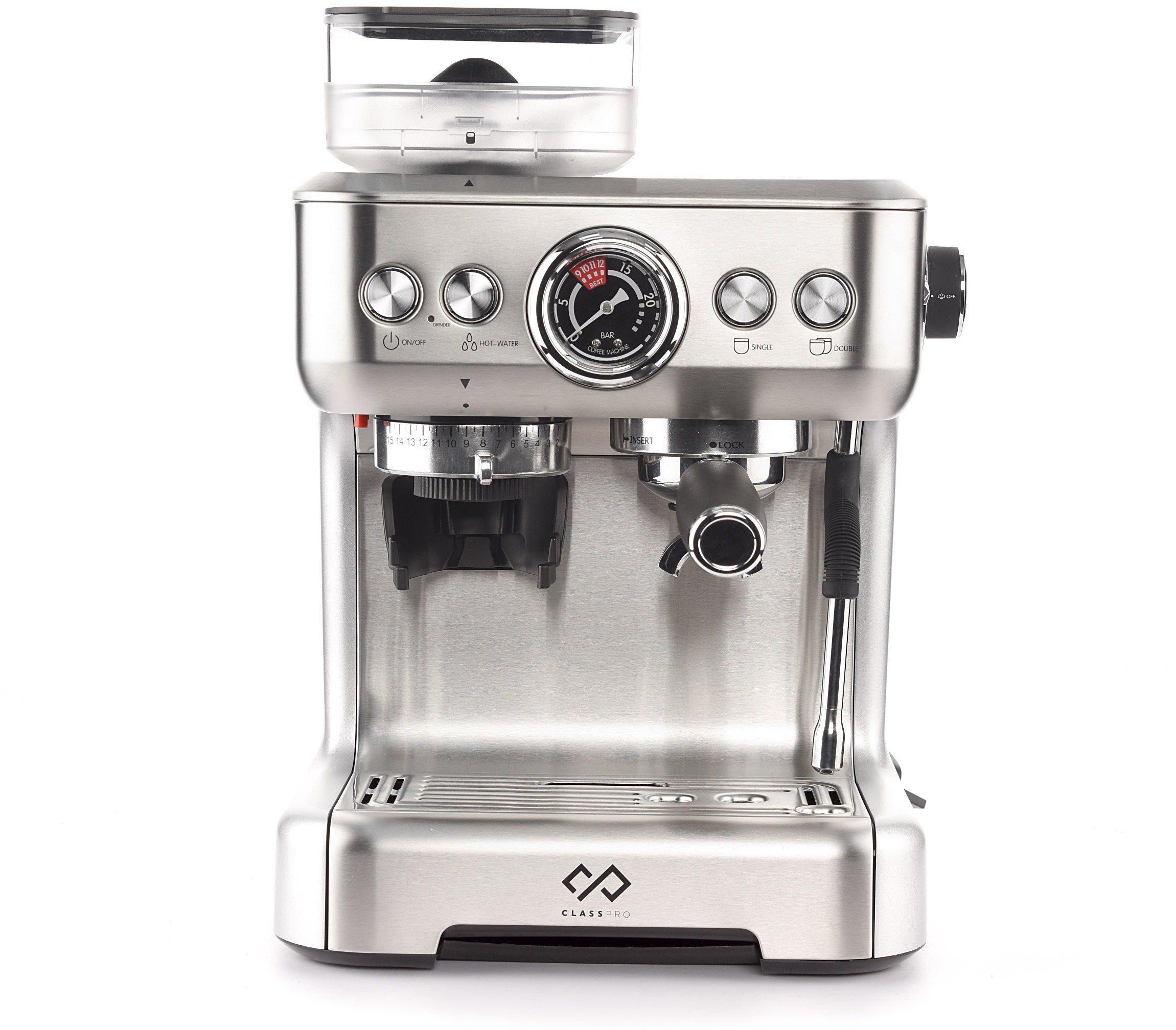 ClassPro Espresso Coffee Maker, 20  Bar, 2.7L