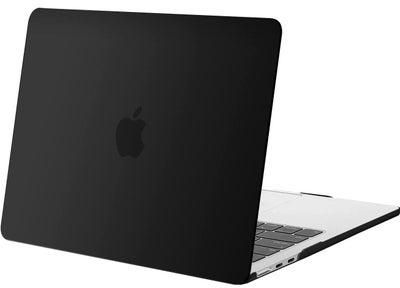 Plastic Hard Shell Case Cover For Apple MacBook Pro 13 inch 2020 2019 2018 2017 2016 Release A2338 M1 A2289 A2251 A2159 A1989 A1706 A1708 Black