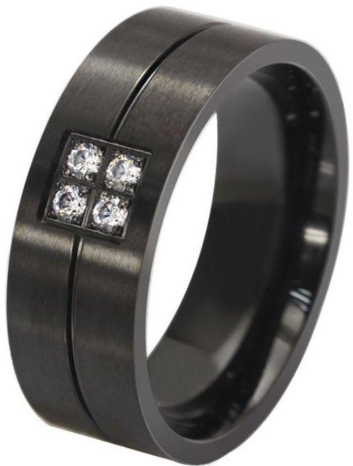 JewelOra DT-GJ072C Stainless Steel 11USA Ring For Men
