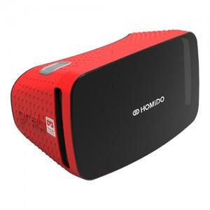 Homido Grab Virtual Reality Headset, Red