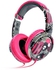 iDance Ibiza Over the Ear Headphones - Pink