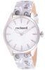 Cacharel Women's White Dial Casual Watch Leather Strap - CLD 012/BB
