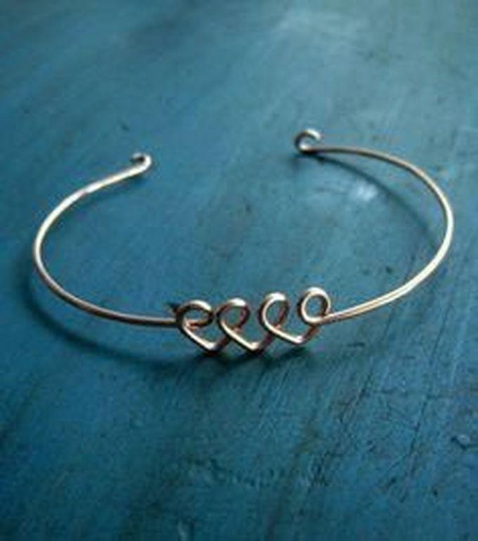 Handmade Bracelet - Plated Silver + Hand Made Ring As A Gift