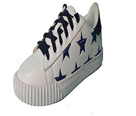 Generic Stars Sneakers - White & Blue