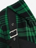 Plus Size Lace Up Hooded Plaid Top - M | Us 10