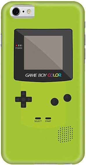 Stylizedd Apple iPhone 6/iPhone 6S Premium Slim Snap case cover Gloss Finish - Gameboy Color - Green I6-S-136