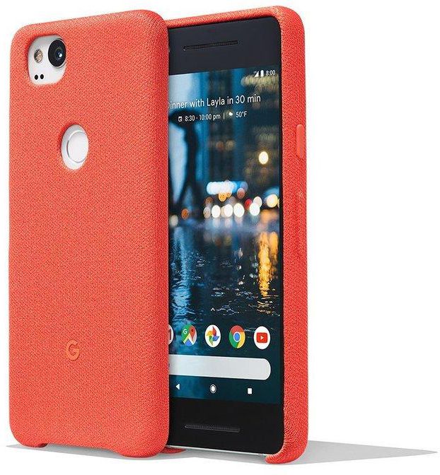 Official Pixel 2 | Pixel 2 XL (5-inch) Fabric Case - Coral